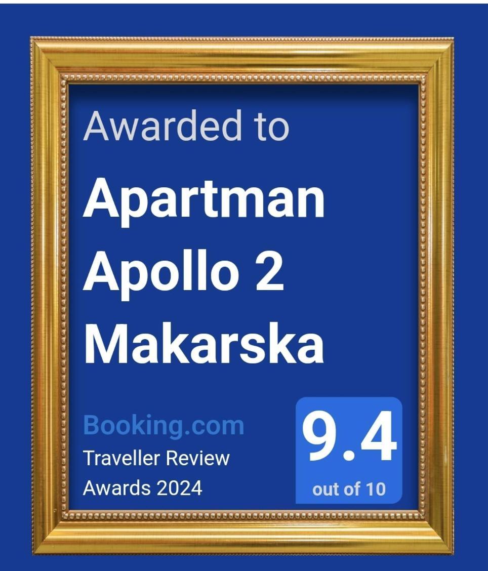 Apartman Apollo 2 Макарська Екстер'єр фото