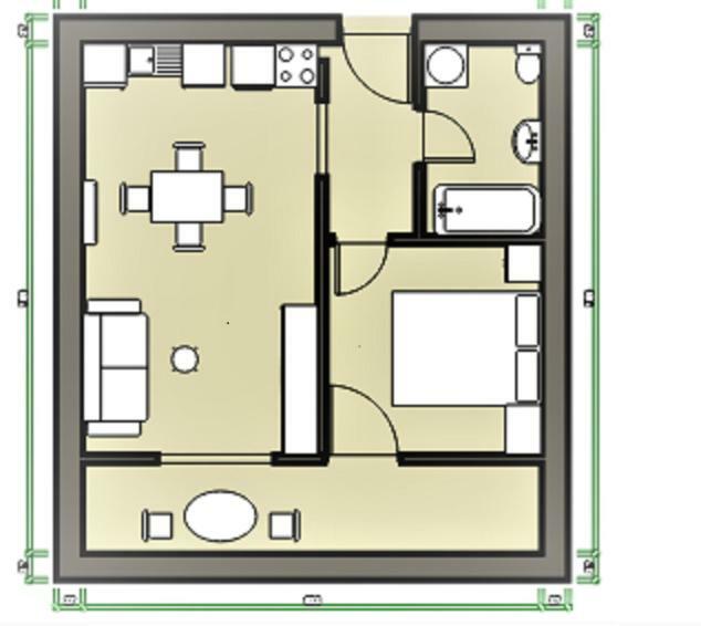 Apartman Apollo 2 Макарська Екстер'єр фото